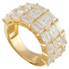 18K Yellow Gold 7.50ct Diamond Ring ALR-20759-Y