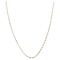18K Yellow Gold 9.0ct Diamond Teardrop Line Necklace ANK-20720-32\