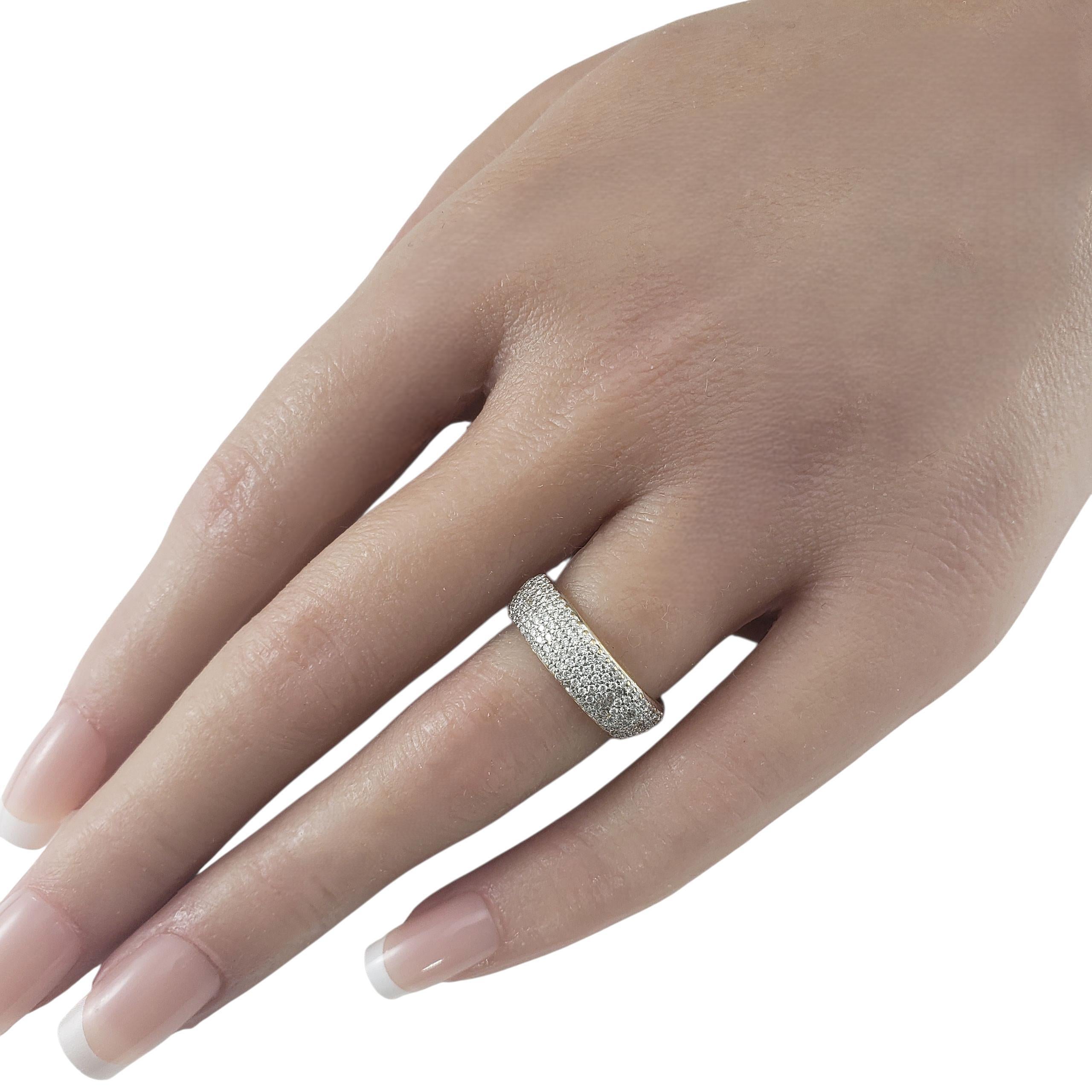 Bague en or jaune 18K et diamant Taille 5 #23349 Pour femmes en vente