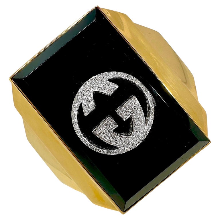 Midnight Square GG Luxe Cuff - SL