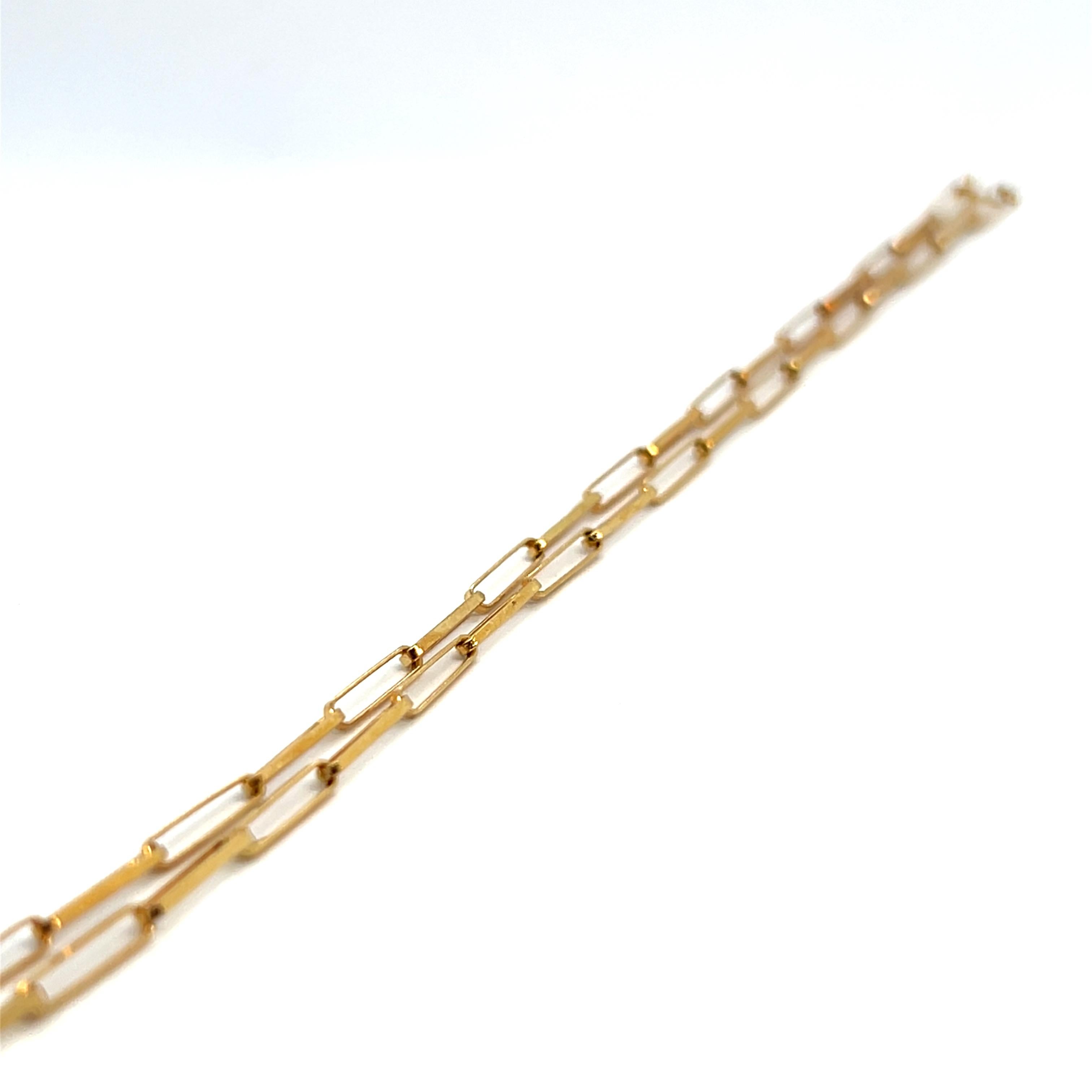 Collier en or jaune 18K et quartz fumé en vente 3