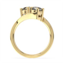 18 Karat Gelbgold Artemis Diamantring '1 Ct. tw'