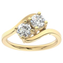 18K Yellow Gold Artemis Diamond Ring '1 Ct. tw'
