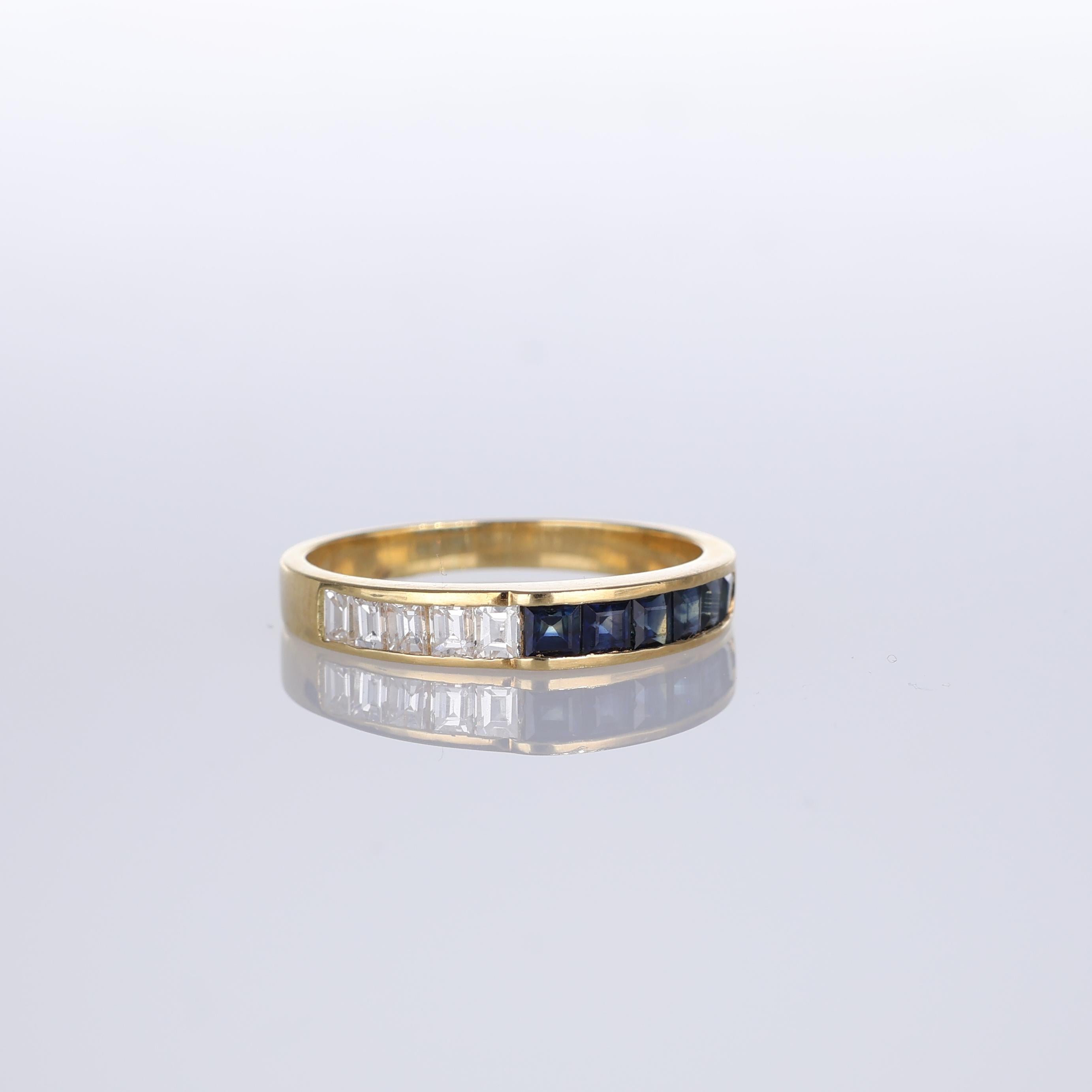 NOTE IMPORTANTE :
✔ Aucun coût supplémentaire ne sera ajouté à cette commande.
✔ Les frais d'expédition et de douane sont entièrement à notre charge.
--------------------
Un bracelet raffiné en or jaune 18 carats orné de saphirs taille baguette