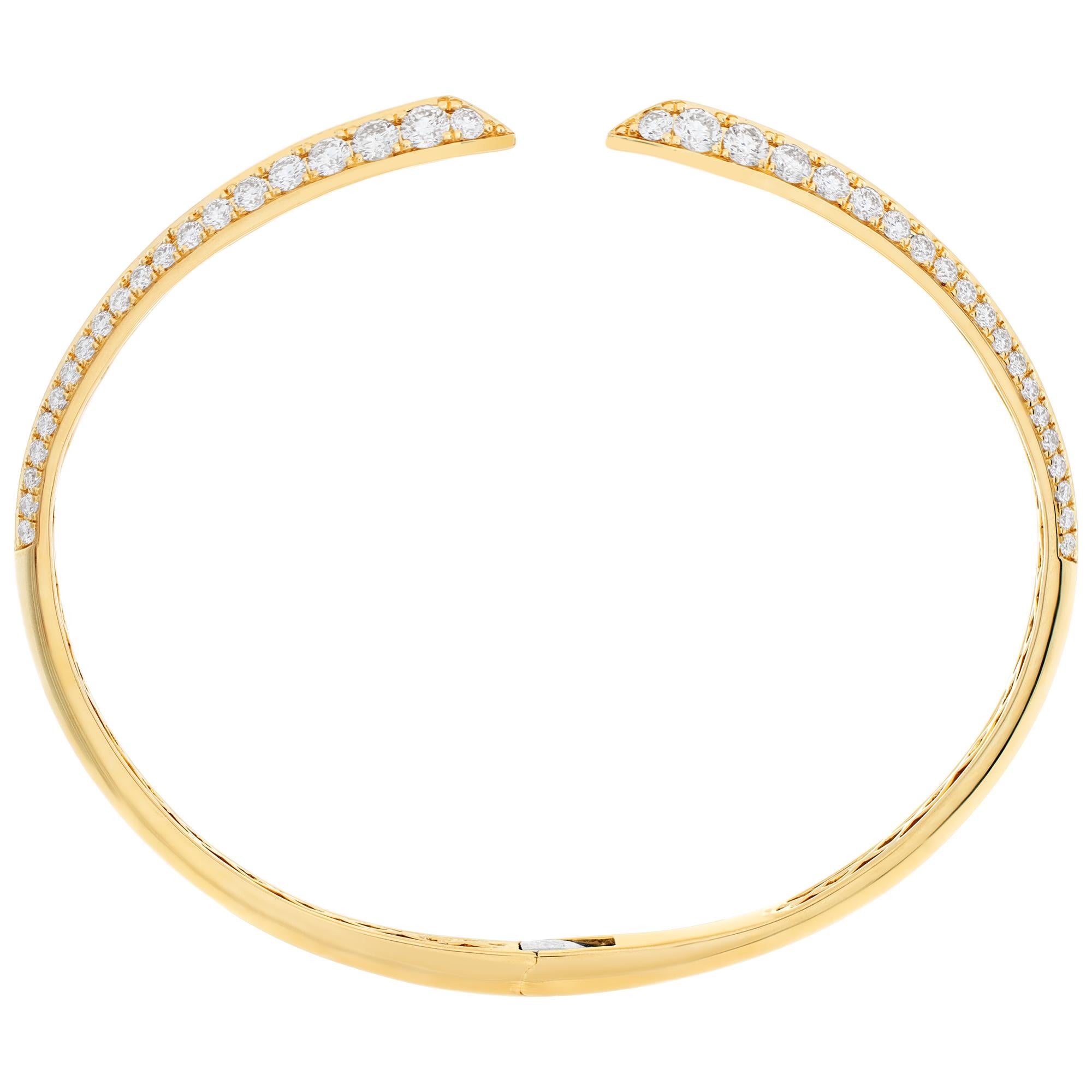 18k gold bangle bracelets