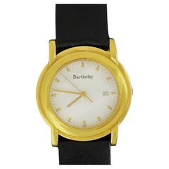 Reloj Barthelay (est 1931) de oro amarillo de 18 quilates automático de 32 mm para caballero con fecha