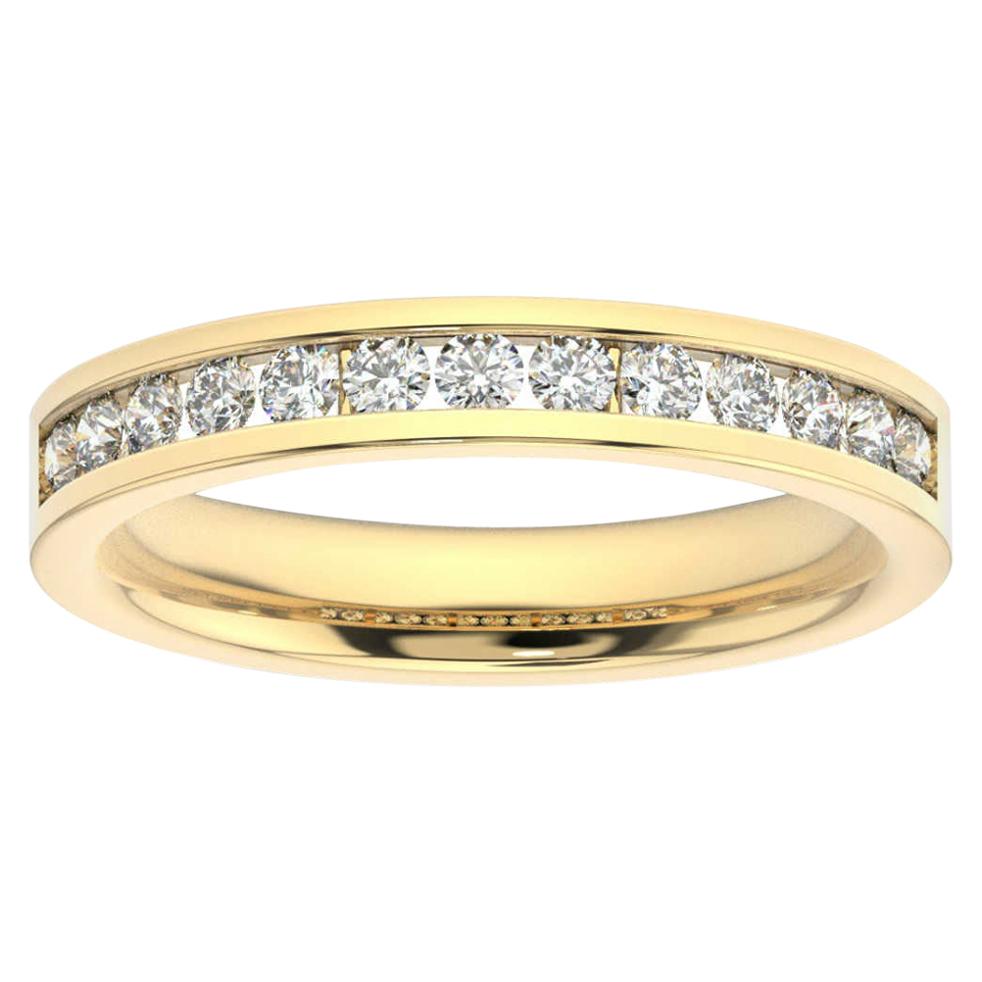 18K Yellow Gold Betty Diamond Ring '1/2 Ct. tw' For Sale