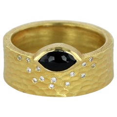 Black Diamond Band Rings