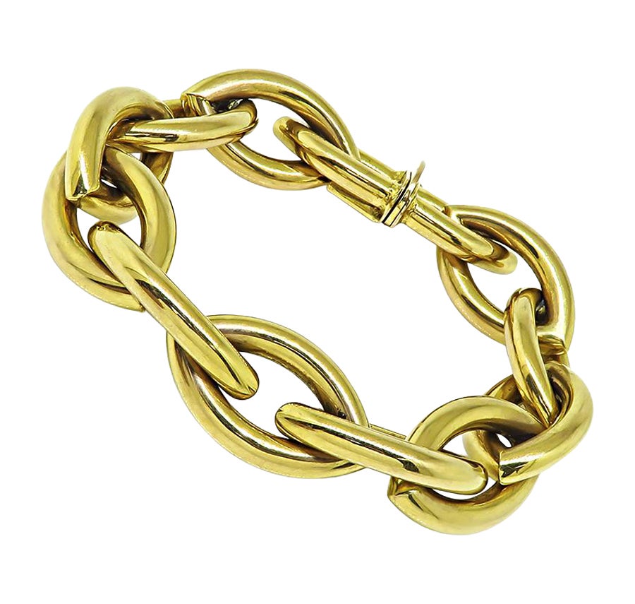 18k Gelbgold-Armband