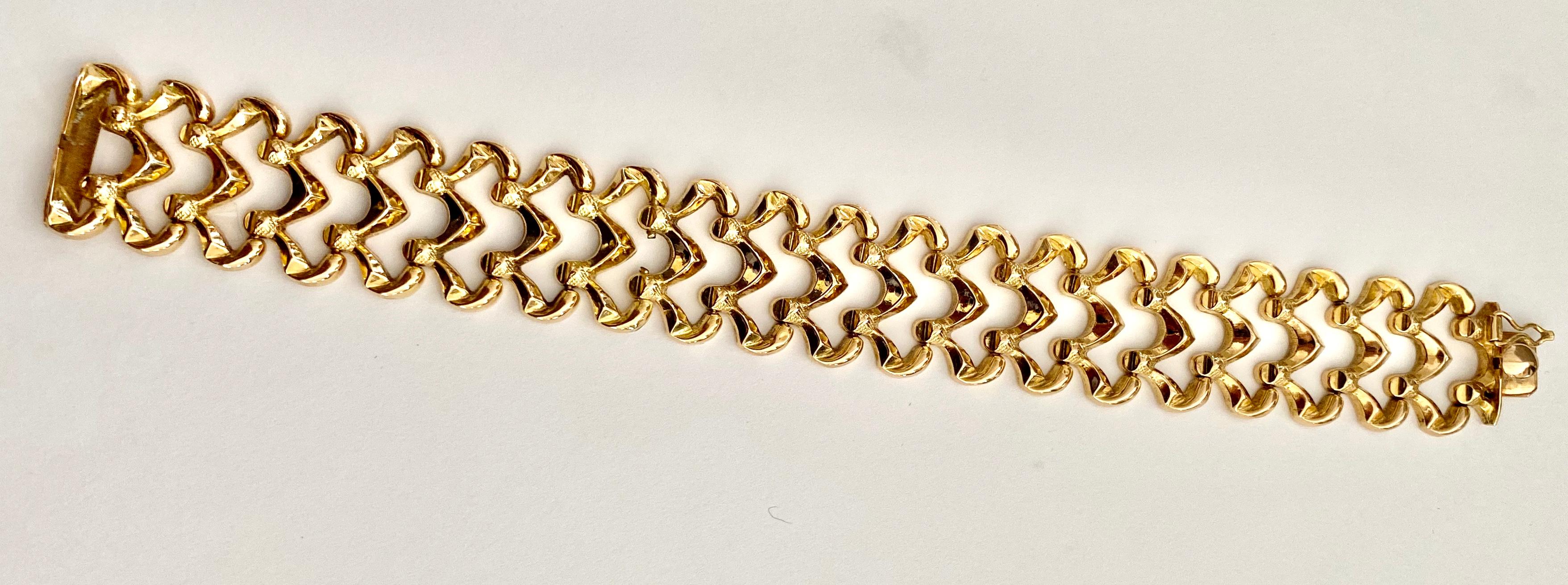750 italy gold bracelet price