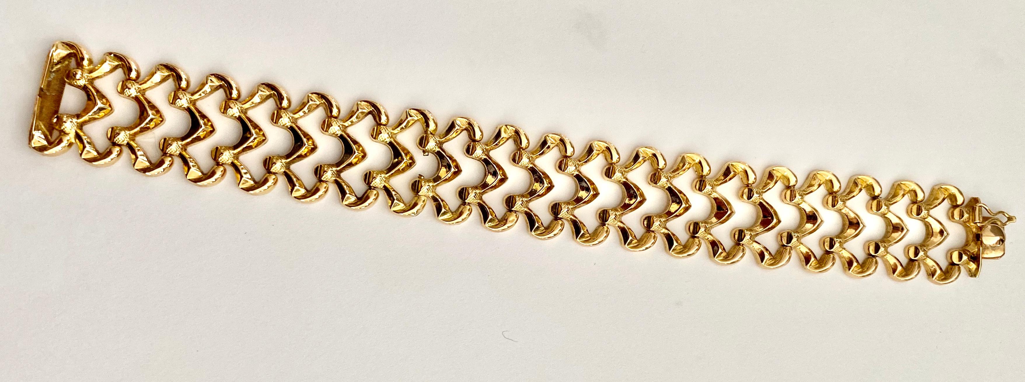750 italy gold bracelet price
