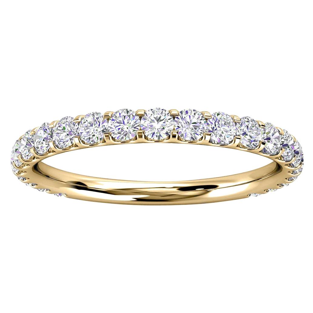 For Sale:  18k Yellow Gold Carole Micro-Prong Diamond Ring '1/2 Ct. tw'
