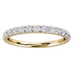 18k Yellow Gold Carole Micro-Prong Diamond Ring '1/2 Ct. tw'