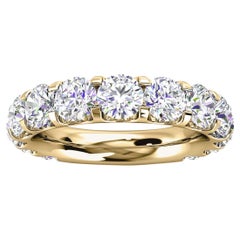 18k Yellow Gold Carole Micro-Prong Diamond Ring '3 Ct. Tw'