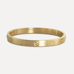 18K Yellow Gold Cartier Love Bracelet