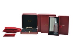 18K Yellow gold Cartier Love bracelet with diamonds full set