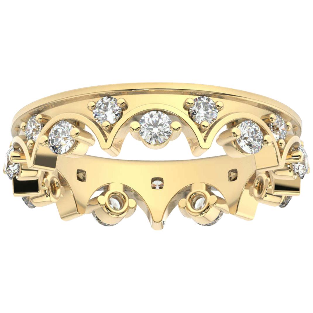 18K Yellow Gold Caterina Eternity Diamond Ring '4/5 Ct. tw'
