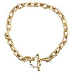 Bracelet en chaîne en or jaune 18K