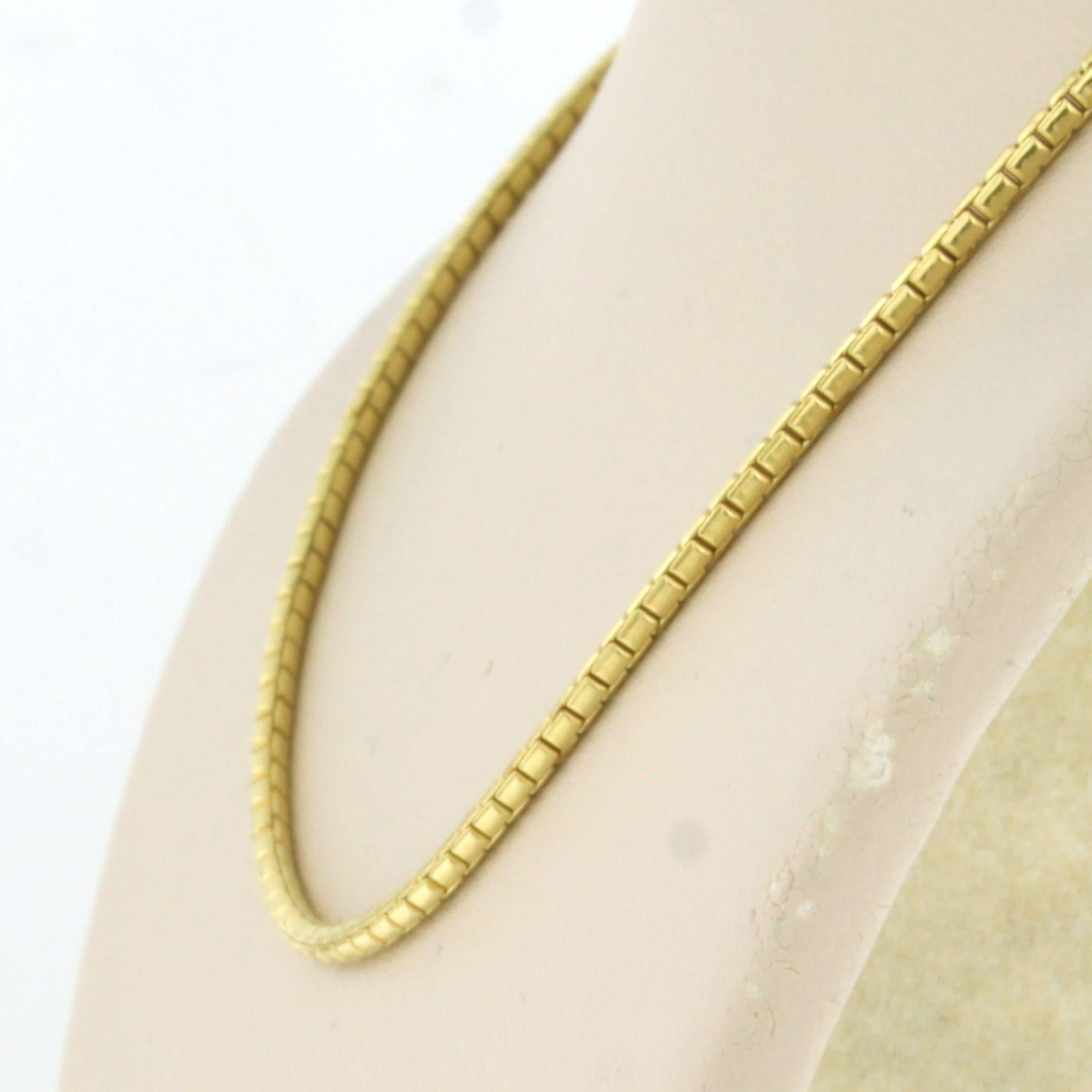 18k Yellow Gold Chain Necklace, 45cm Long, 12g, Excellent Condition For ...