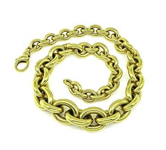 18k Yellow Gold Chain Necklace