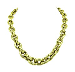 Collar con cadena de oro amarillo de 18k