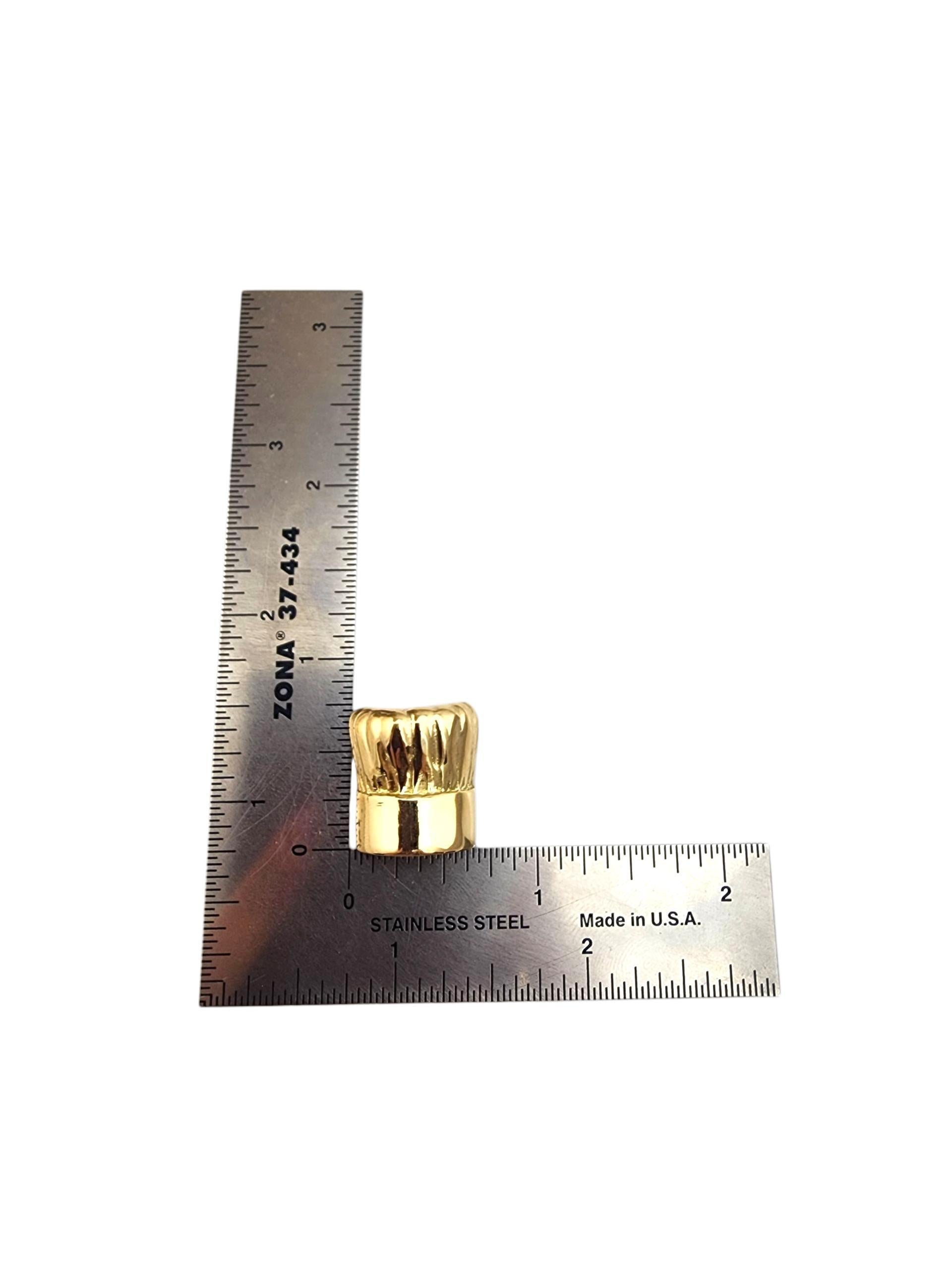 Ciondolo a forma di cappello da chef in oro giallo 18K  #22342 in vendita 3