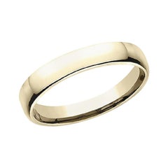 18k Yellow Gold Comfort Fit Wedding Band