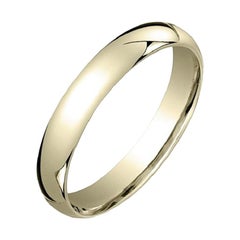 18k Yellow Gold Comfort Fit Wedding Band