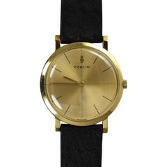 18K Yellow Gold Corum Watch 32mm