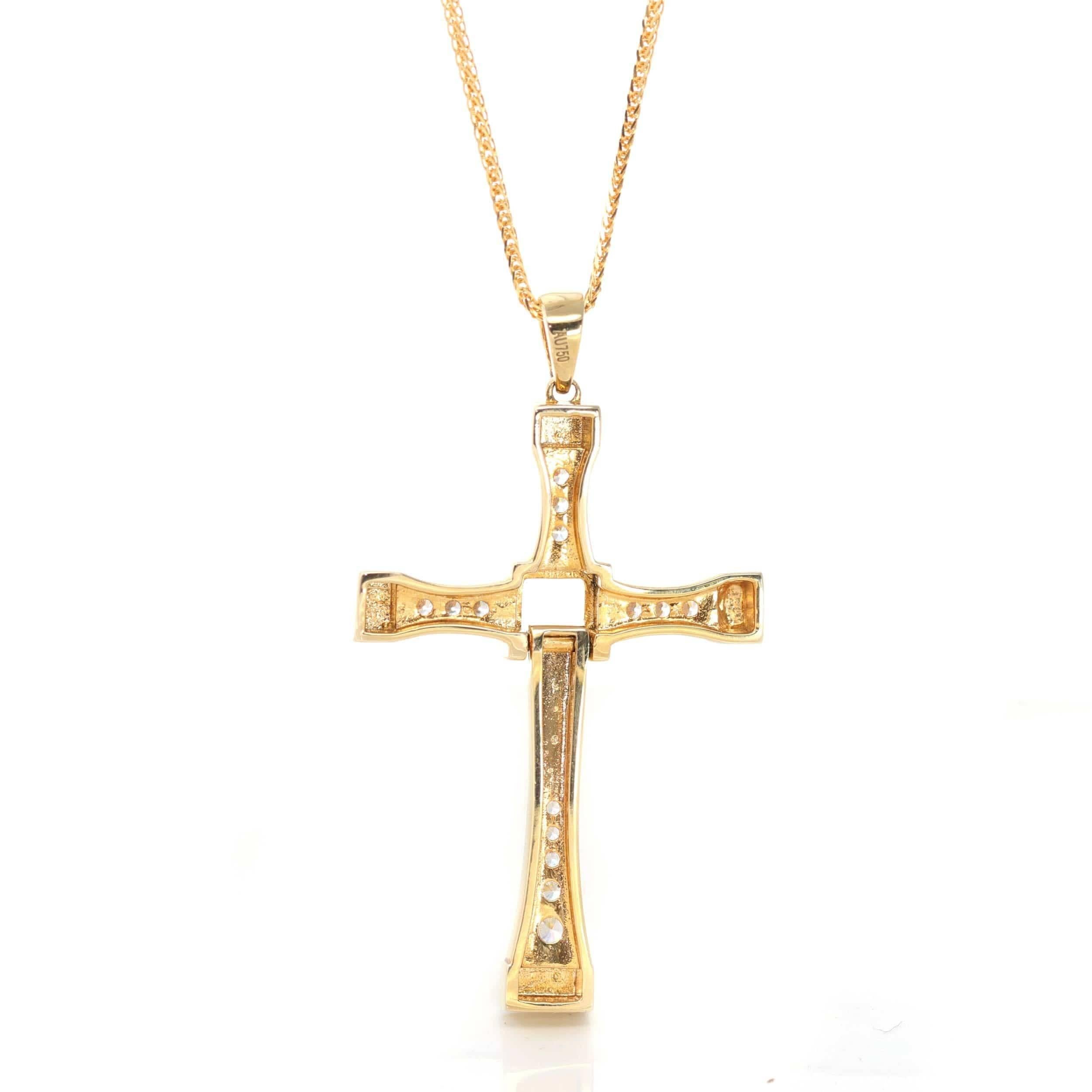 fast and the furious cross necklace