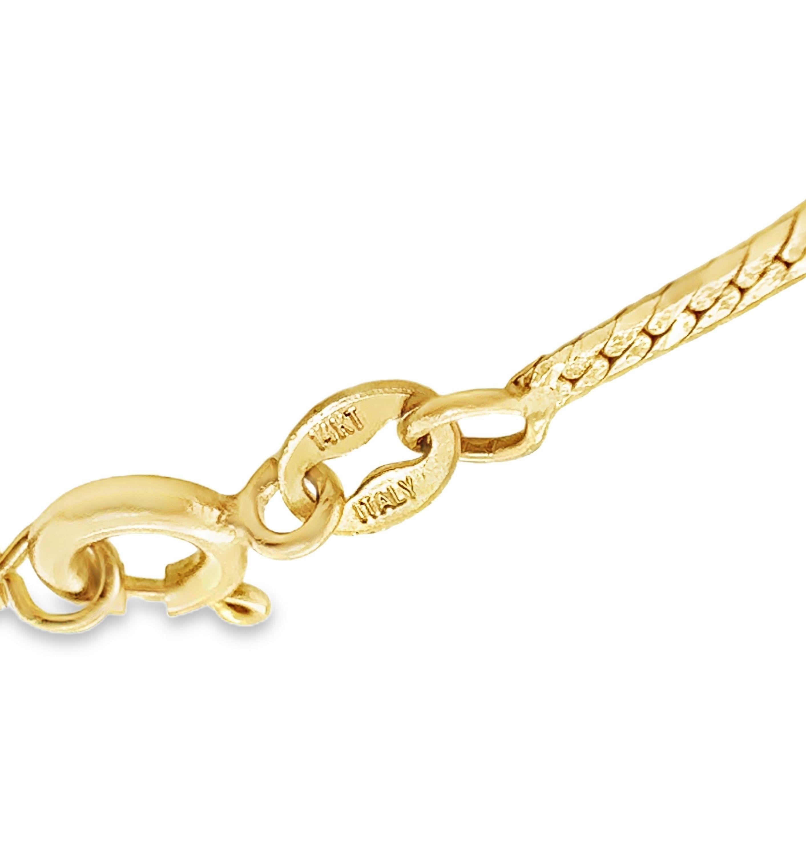 Pendentif en or jaune 18k avec quartz cristal 