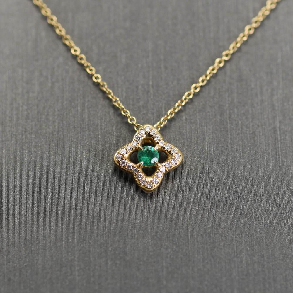 david yurman emerald necklace
