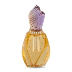 18K Yellow Gold Diamond, Amethyst, and Citrine Perfume Bottle MF15-070626