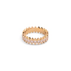18K Yellow Gold Diamond Eternity Ring