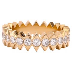 18K Yellow Gold Diamond Eternity Ring