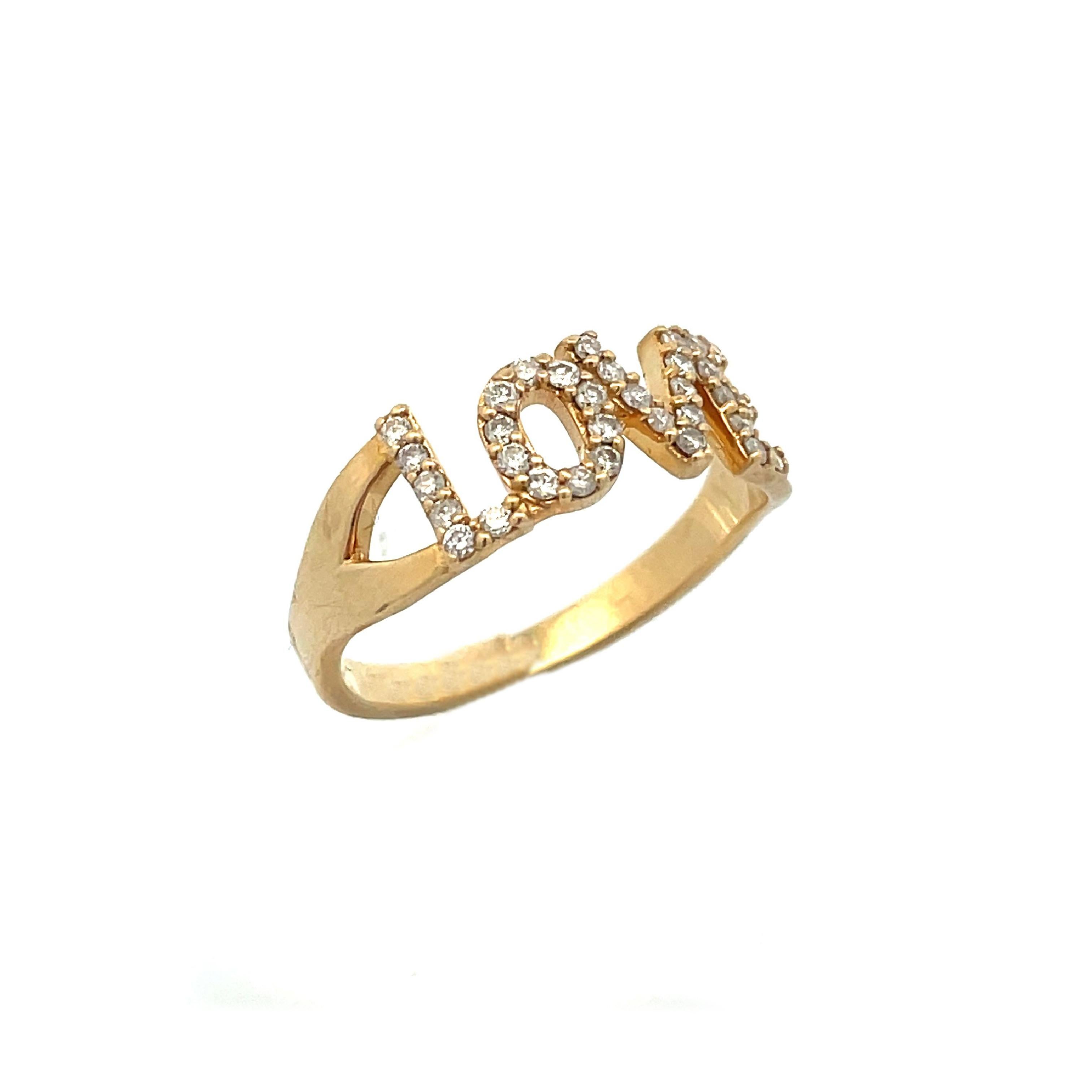 gold ring love