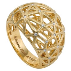 Used 18K Yellow Gold & Diamond Nest Ring
