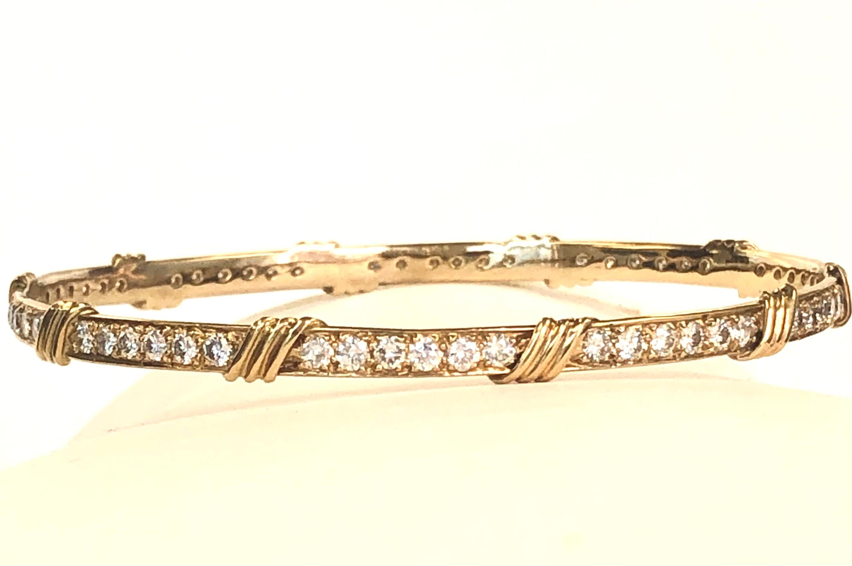 gold slip on bangles