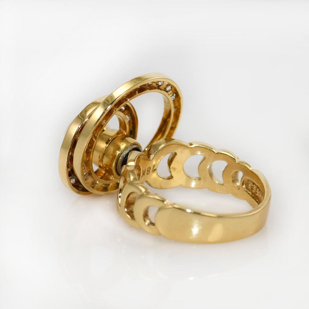 gold motion ring