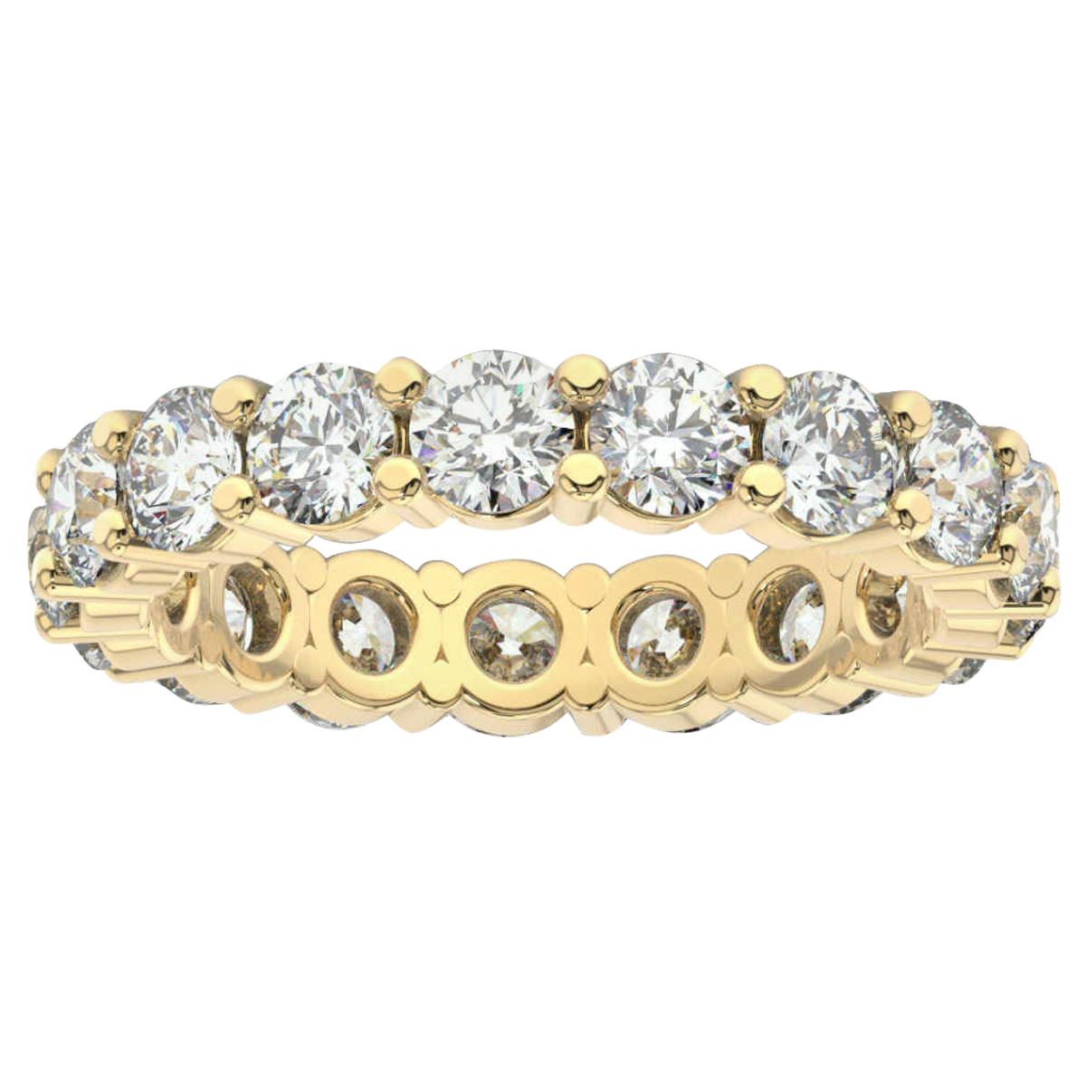 18K Yellow Gold Doris Eternity Diamond Ring '2 1/2 Ct. tw'