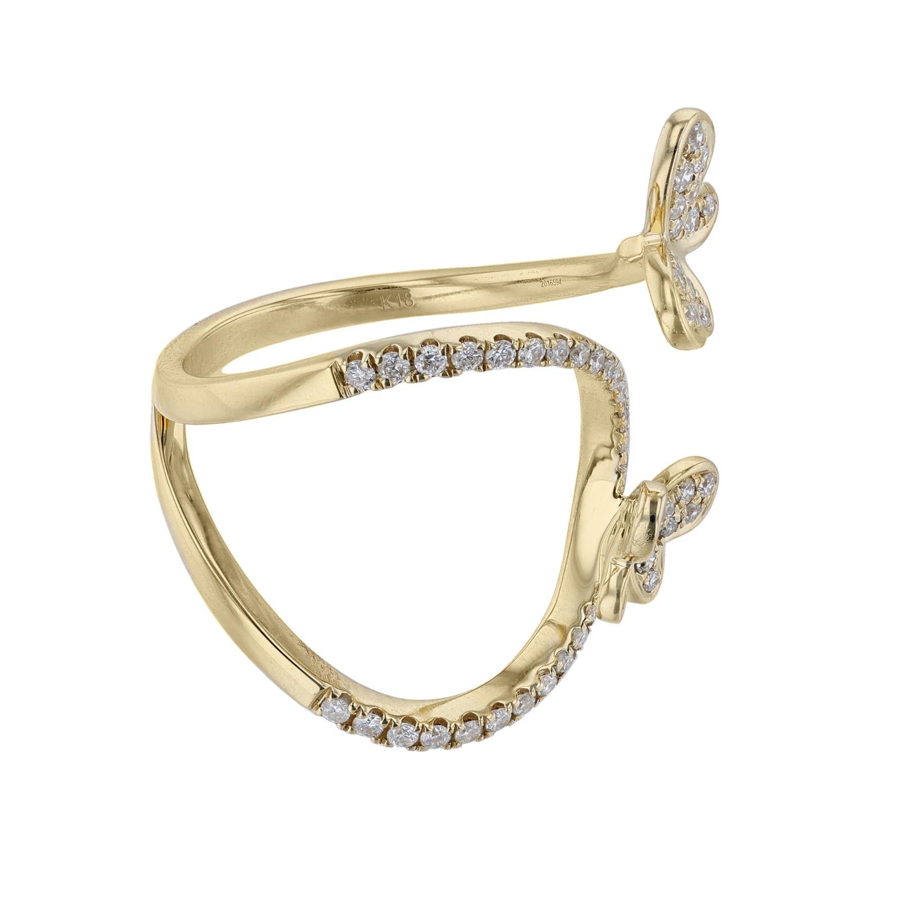 gold butterfly ring pandora