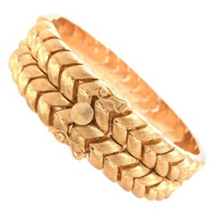 Bracciale The Row a doppia fila in oro giallo 18K