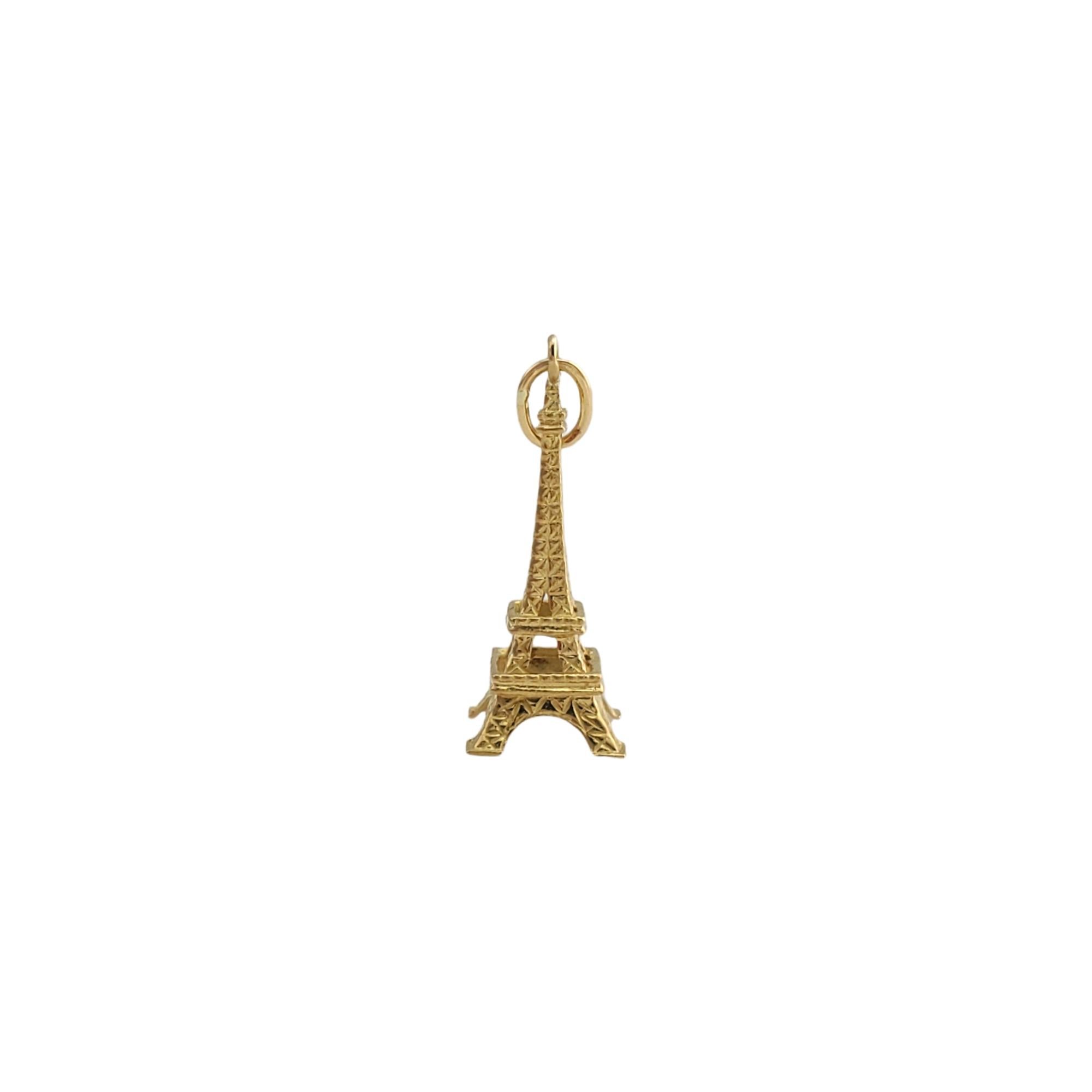 Women's 18K Yellow Gold Eiffel Tower Charm