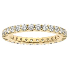 18K Yellow Gold Eternity Pavia "U" Diamond Ring '1 Ct. Tw'