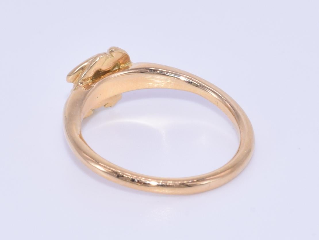 gold frog rings