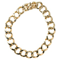 18k Yellow Gold Gold Curb Link Bracelet