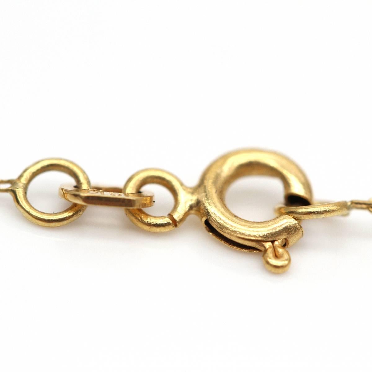 18K Yellow Gold Hand Chain Bracelet - Gold Bracelet for Women In New Condition For Sale In Barcelona, CT