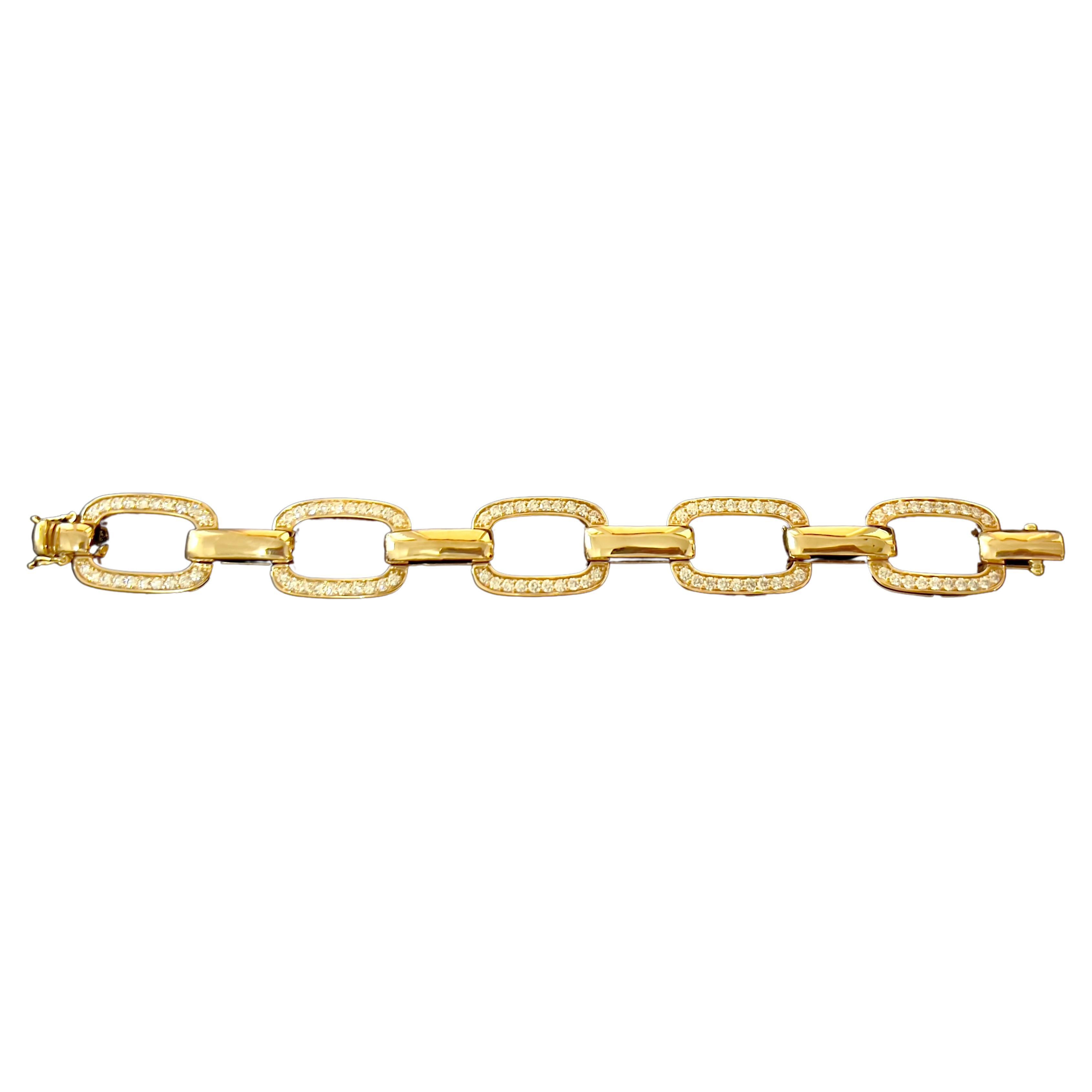hardware bracelet gold