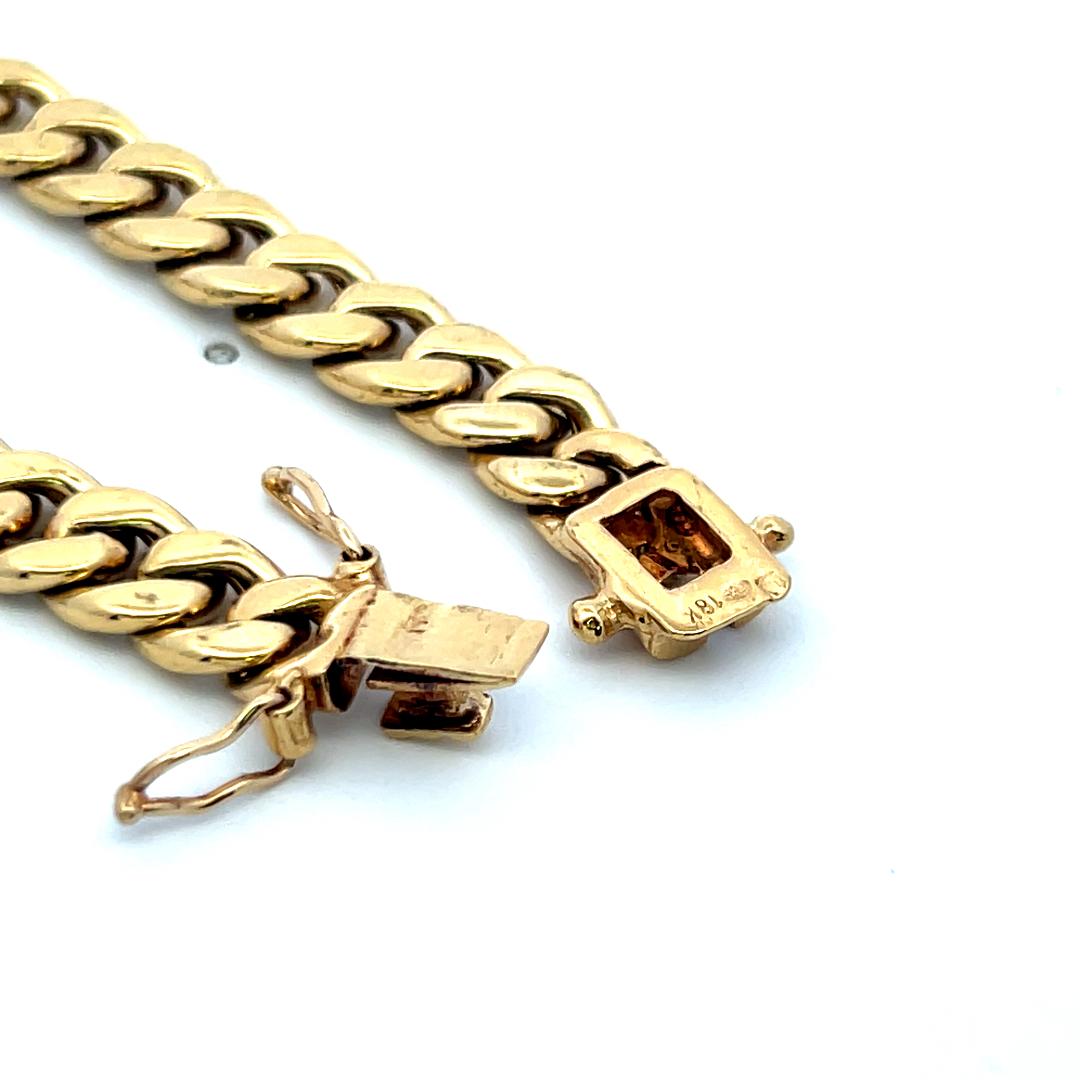 Collier à maillons lourds en or jaune 18K avec pendentif en forme de pièce de monnaie romaine antique en vente 6