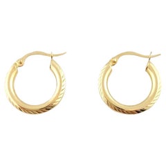 Boucles d'oreilles Huggie en or jaune 18 carats n° 16069